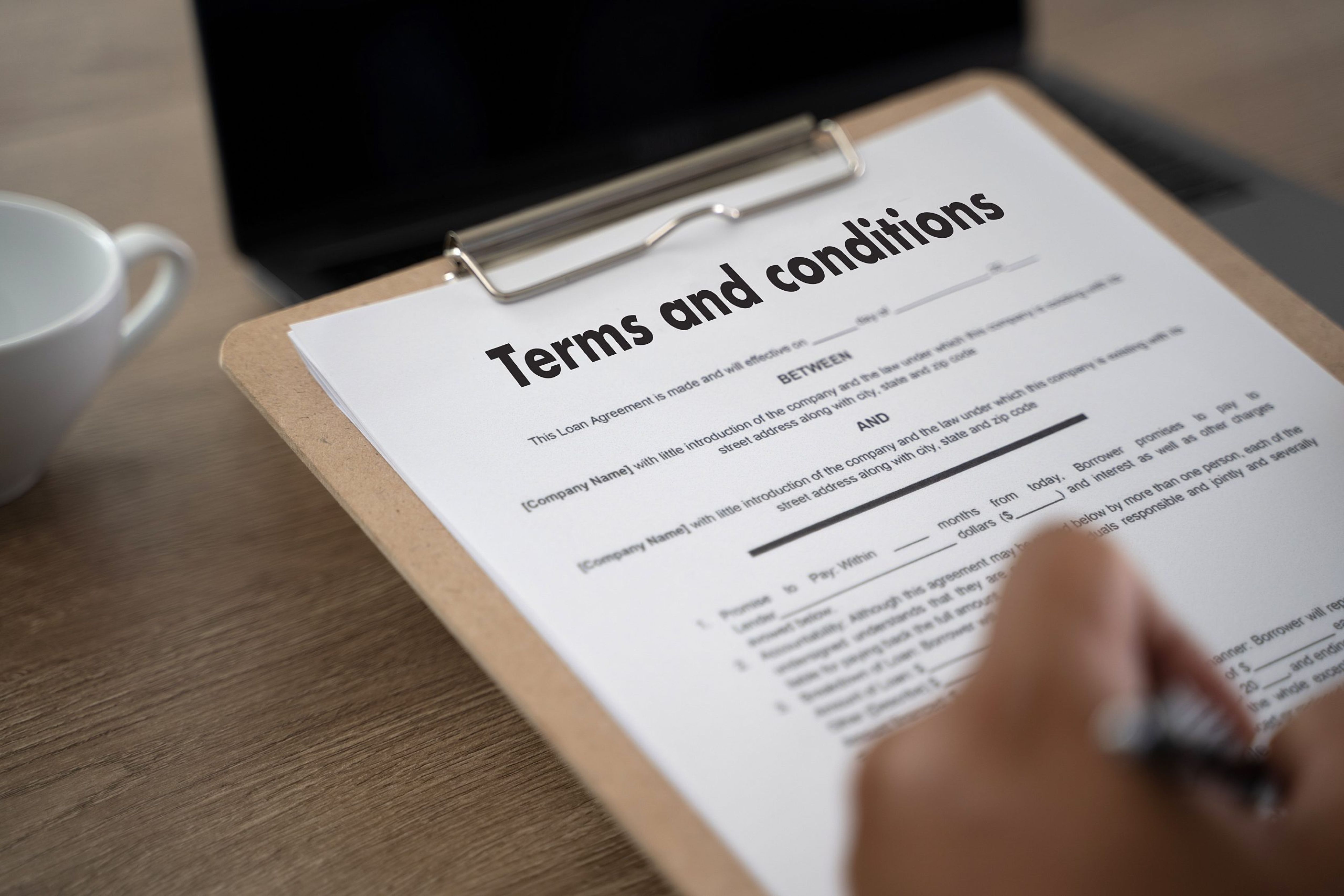 Terms and Conditions Hero Image